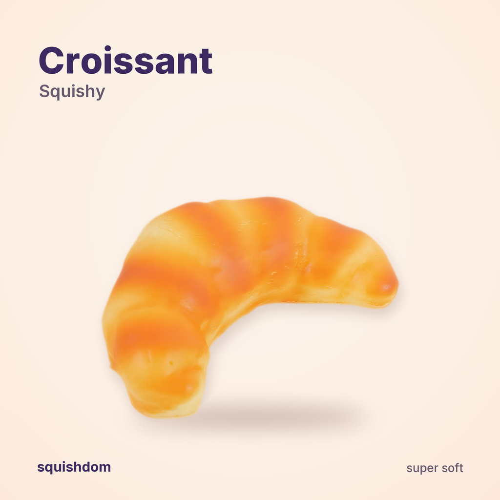 Croissant Squishy by Squishdom
