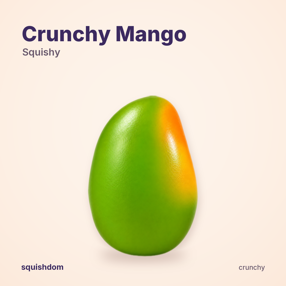 Crunchy Mango Squishy by Squishdom