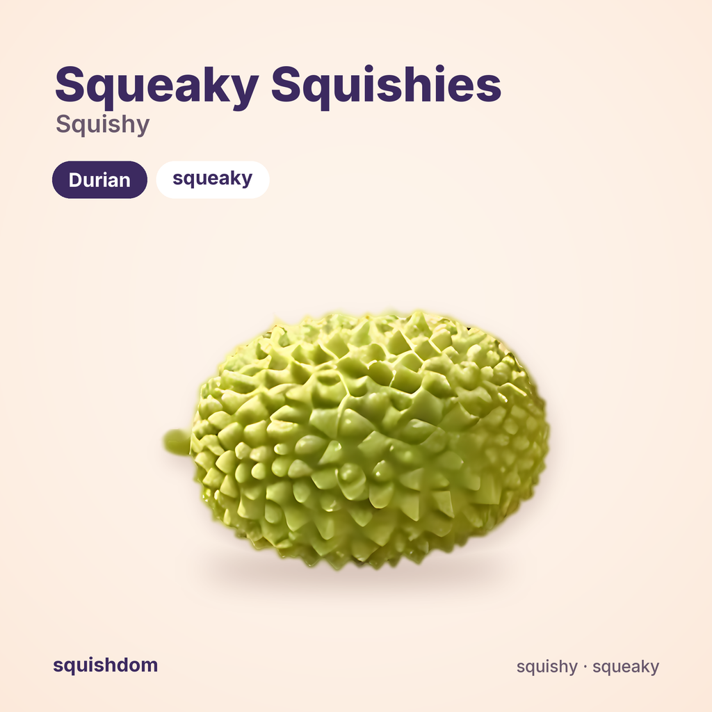 Squeaky Squishies Durian by Squishdom