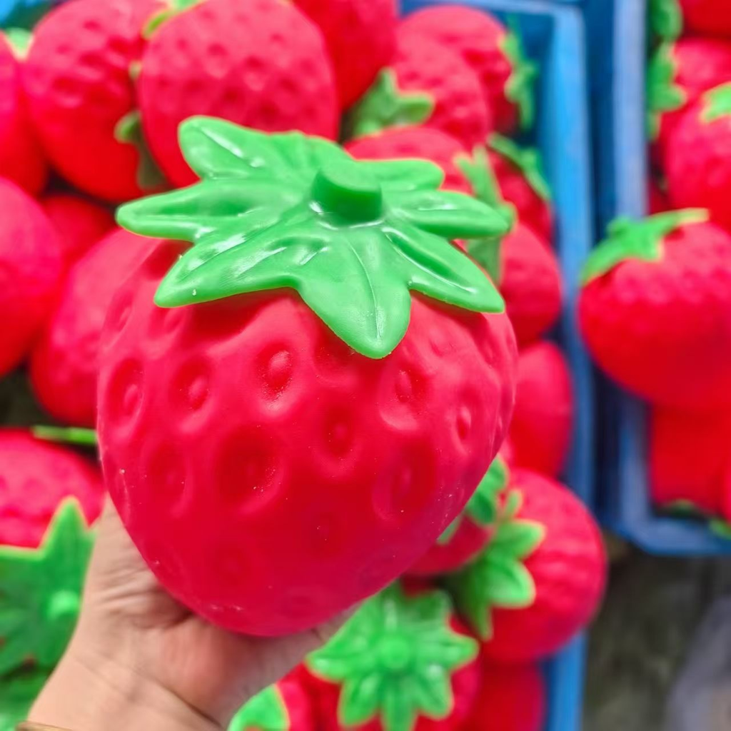 Giant Strawberry Squishy by Squishdom