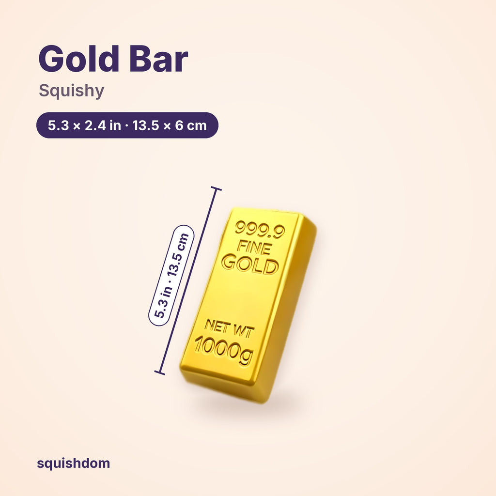 Gold Bar Squishy