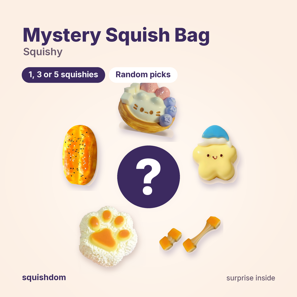 Mystery Squish Bag by Squishdom