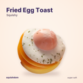 Fried Egg Toast Stack by Squishdom