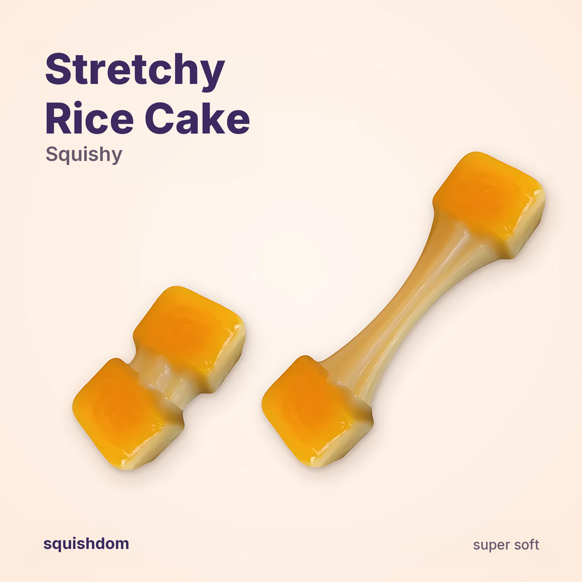 Stretchy Rice Cake Squishy by Squishdom