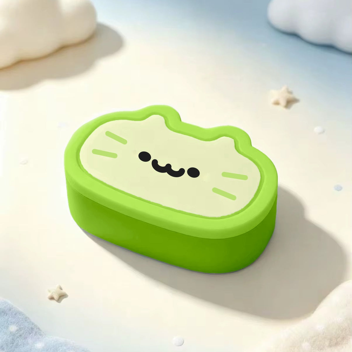 Kitty Cheese Squishy photo · Green · by Squishdom