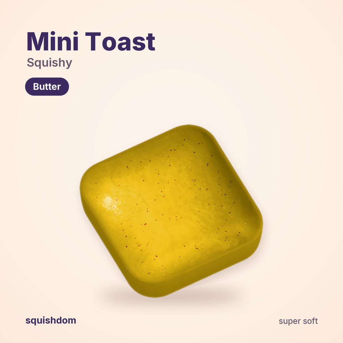 Mini Toast Squishy Butter by Squishdom