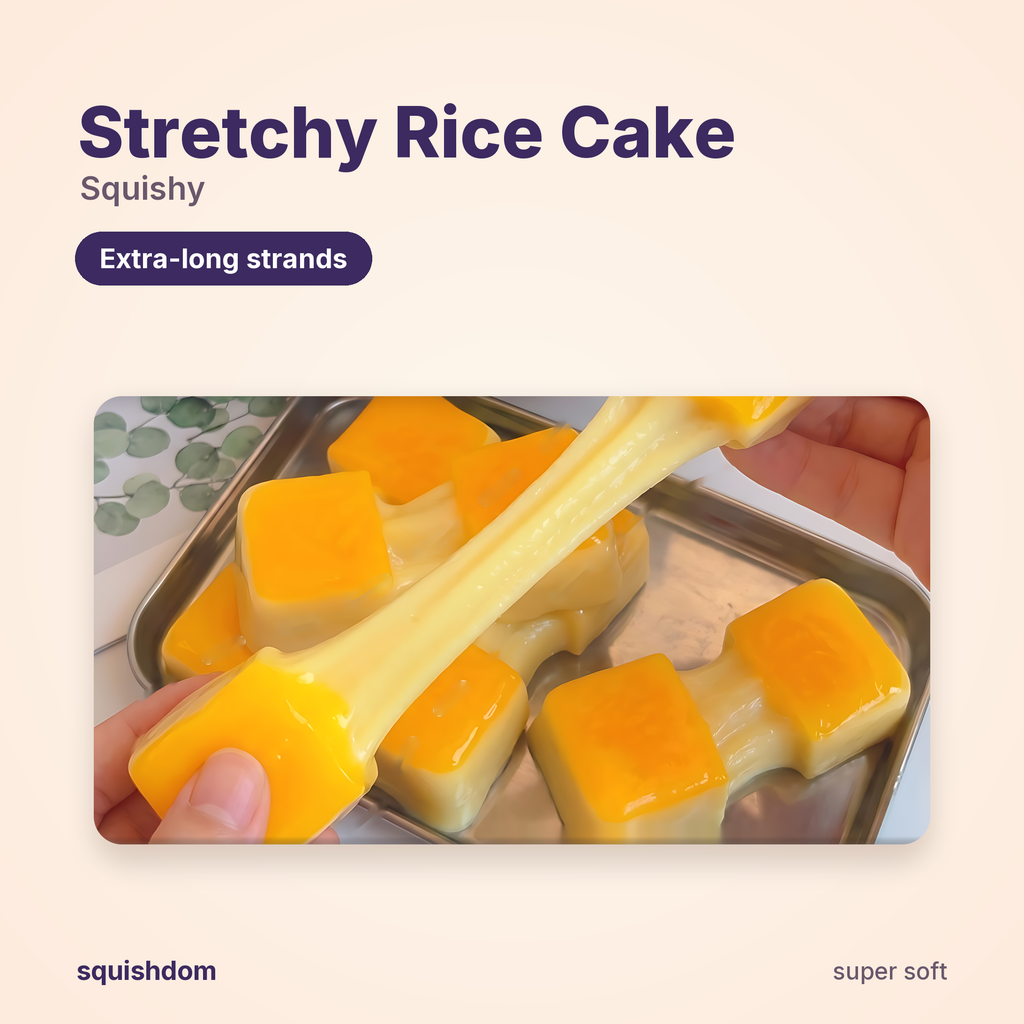 Stretchy Rice Cake Squishy by Squishdom