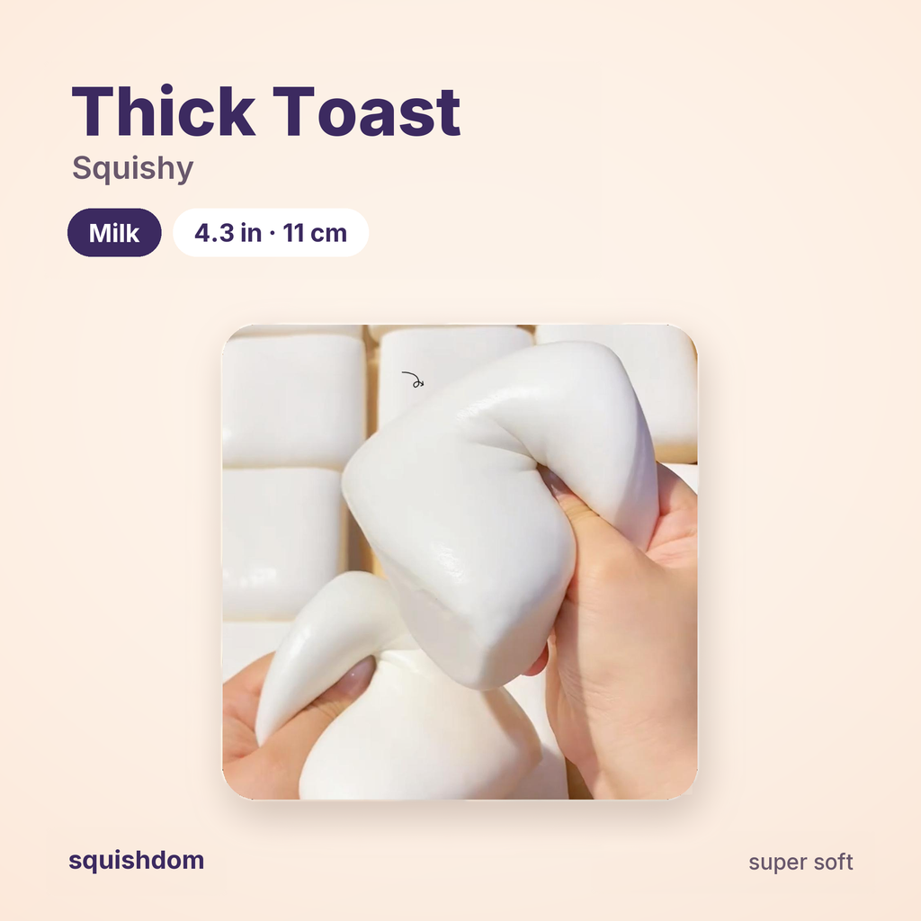 Thick Toast Squishy by Squishdom