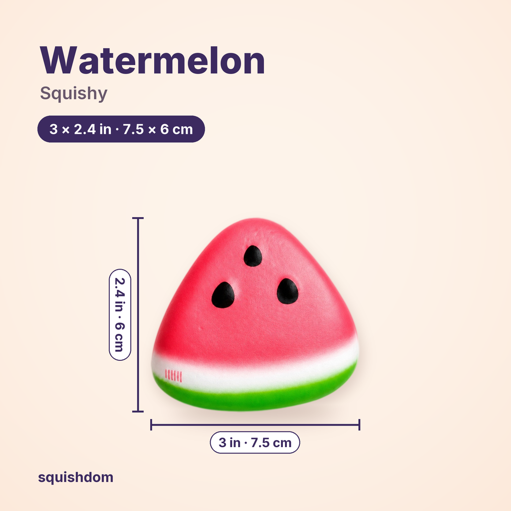 Watermelon Squishy by Squishdom